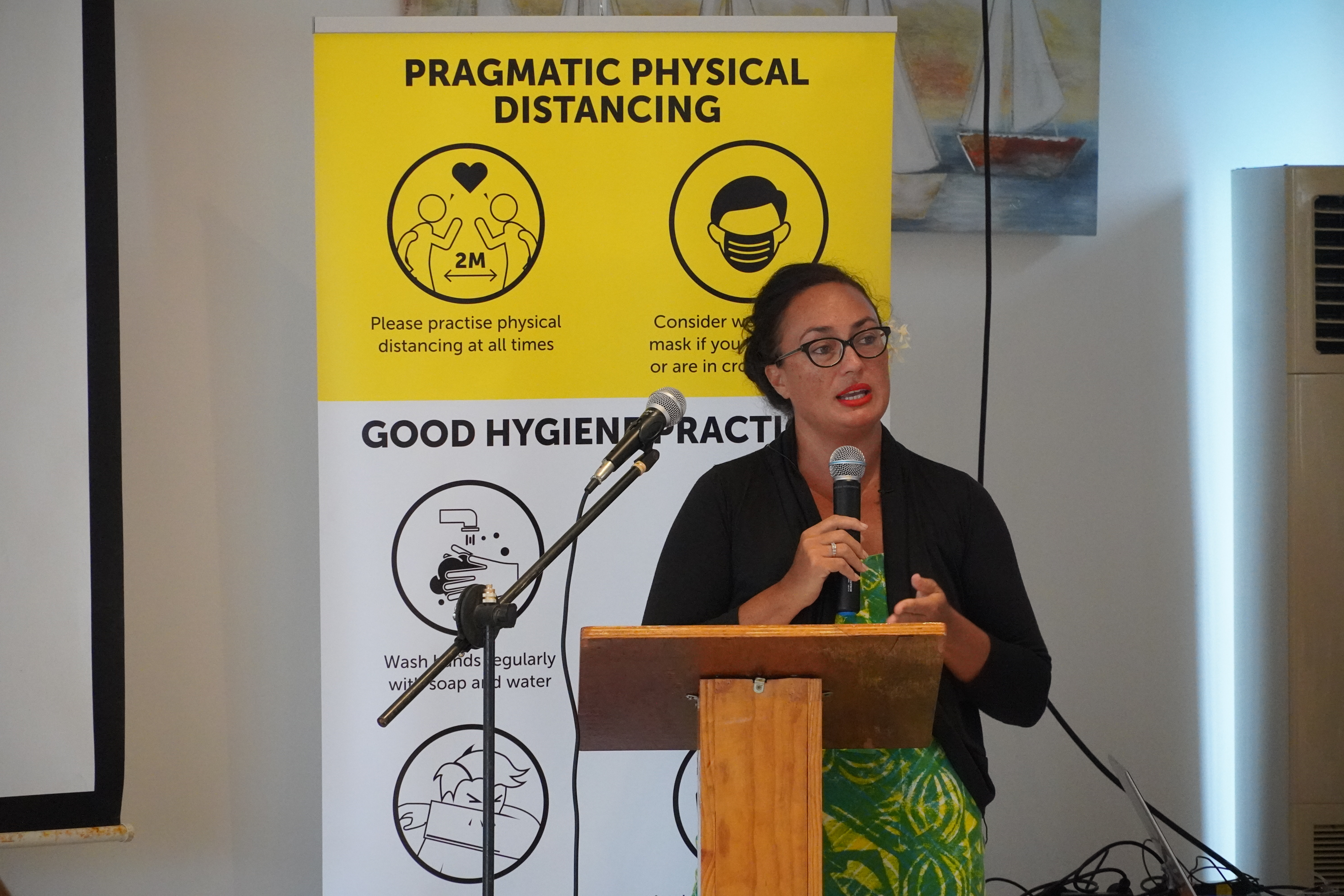 KOV+ President of Cook Islands Tourism Industry Council, Liana Scott