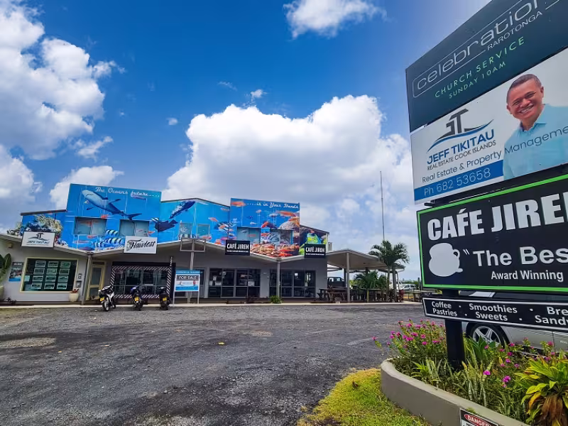 Jeff Tikitau - Office exterior wide shot 