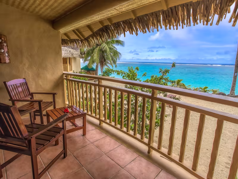 Sanctuary Rarotonga - on the beach
