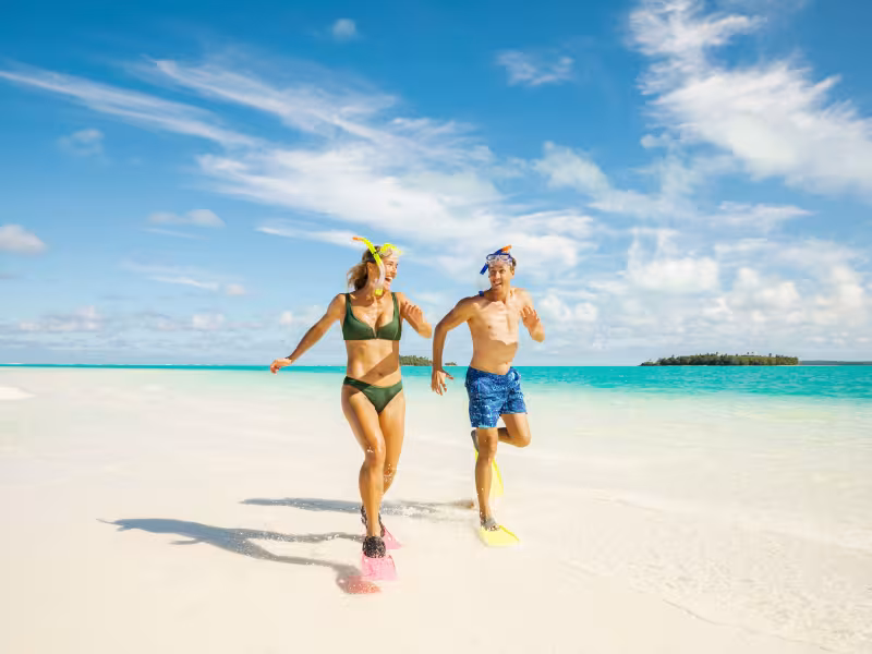 Cook Islands beach image