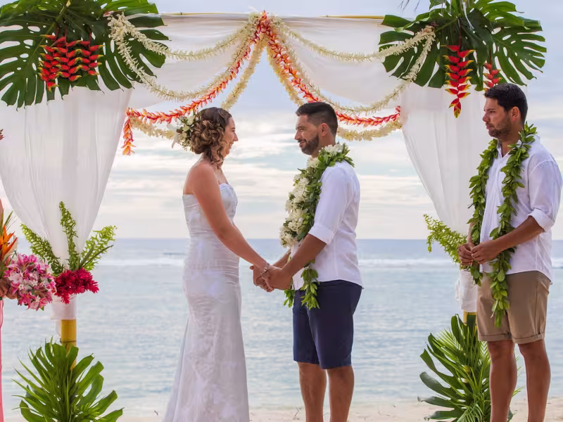 Manuia Beach Resort Weddings