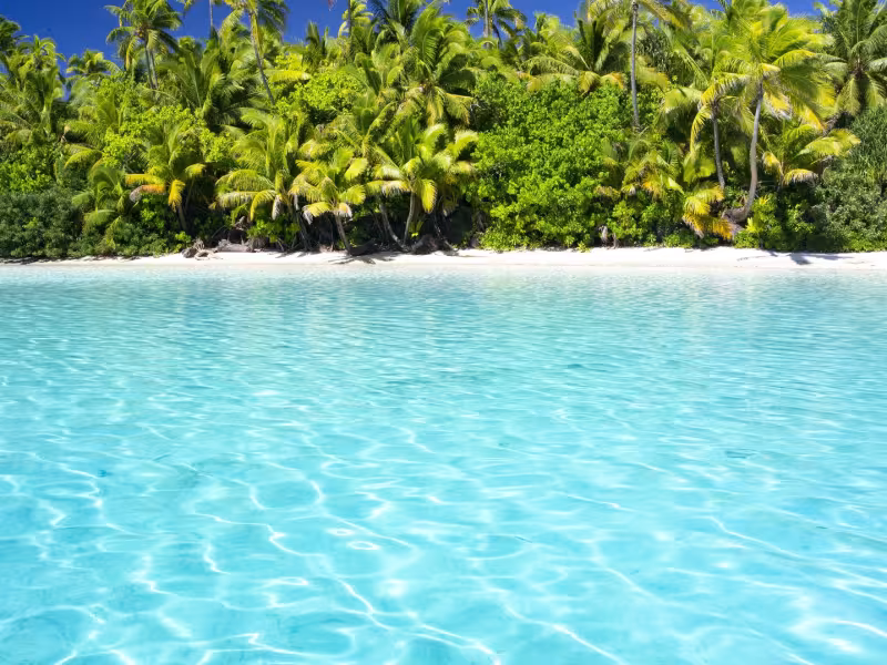 crystal clear lagoon