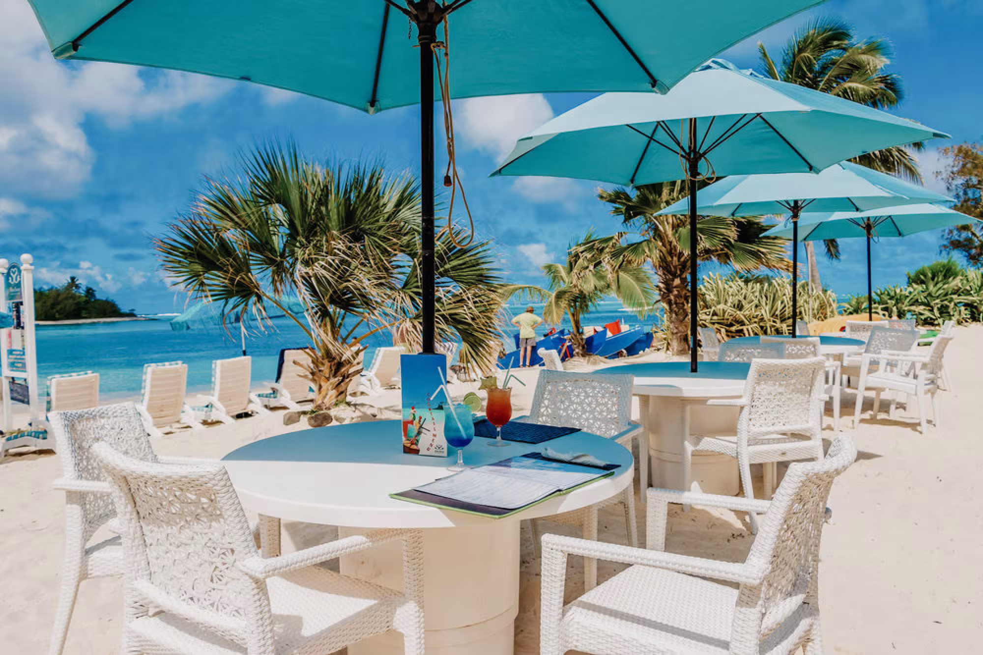 Alfresco Dining on the Beach at SilverSands Rarotonga