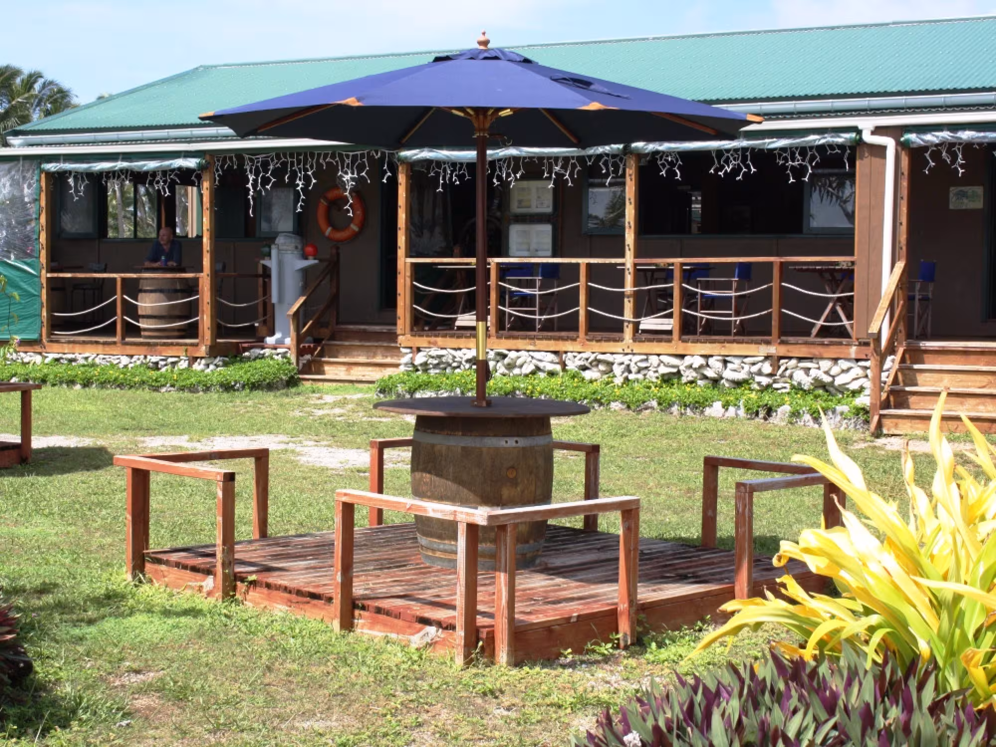 The Boat Shed Bar & Grill in Aitutaki