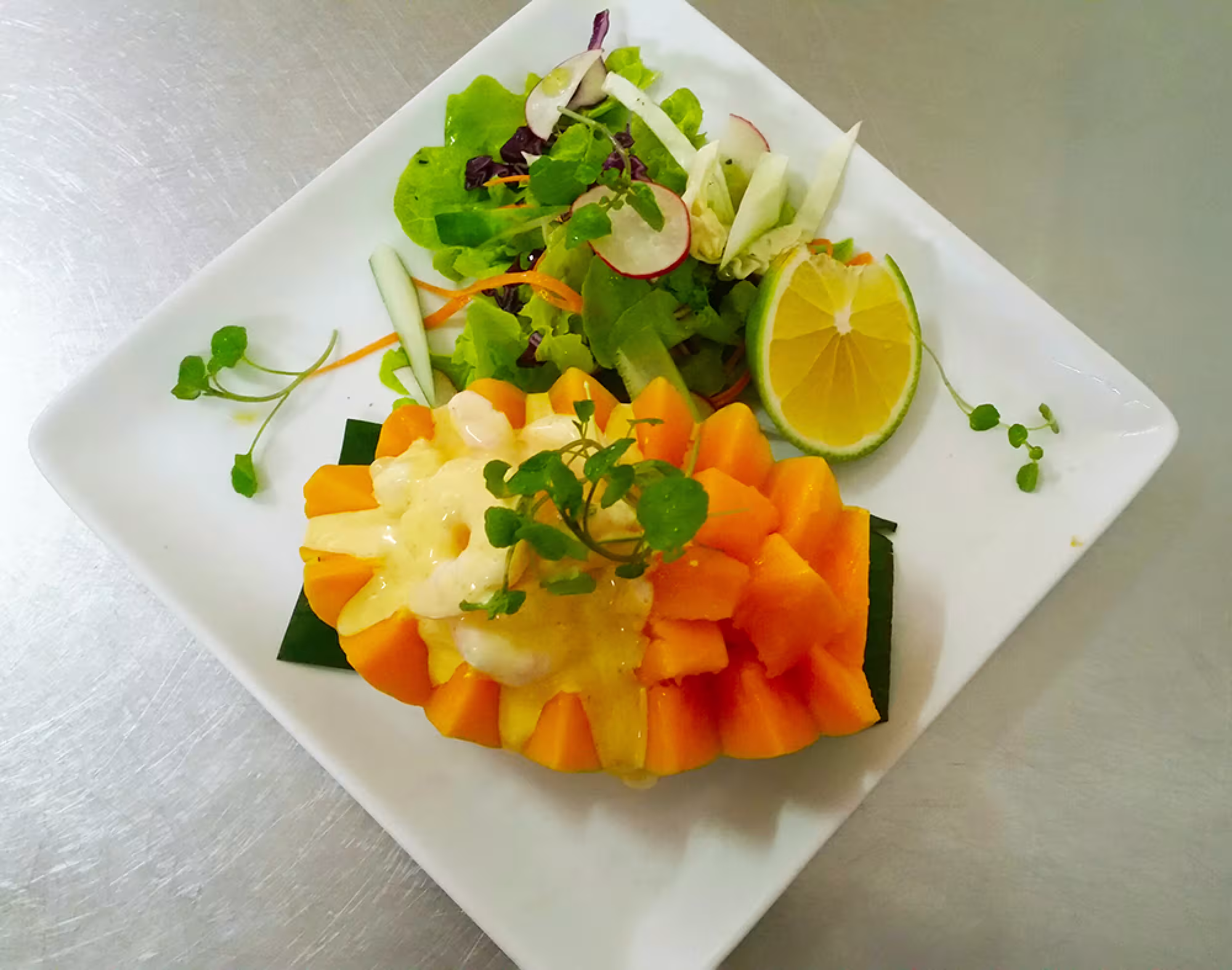 No. 9 PAW PAW & PRAWN SALAD