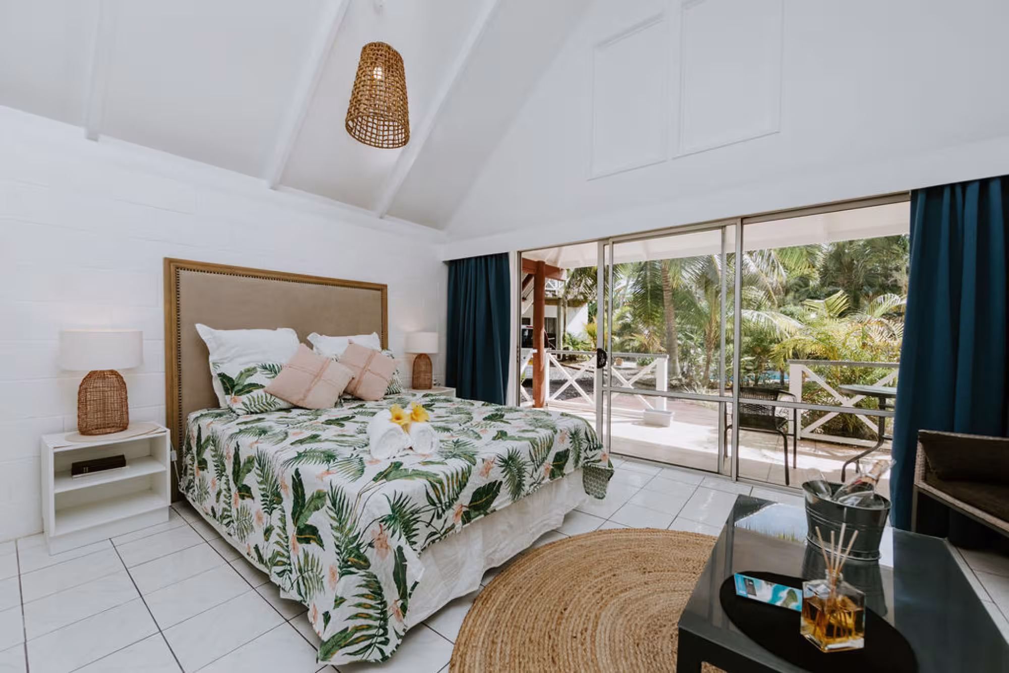 The Passage Villas Garden View Bedroom