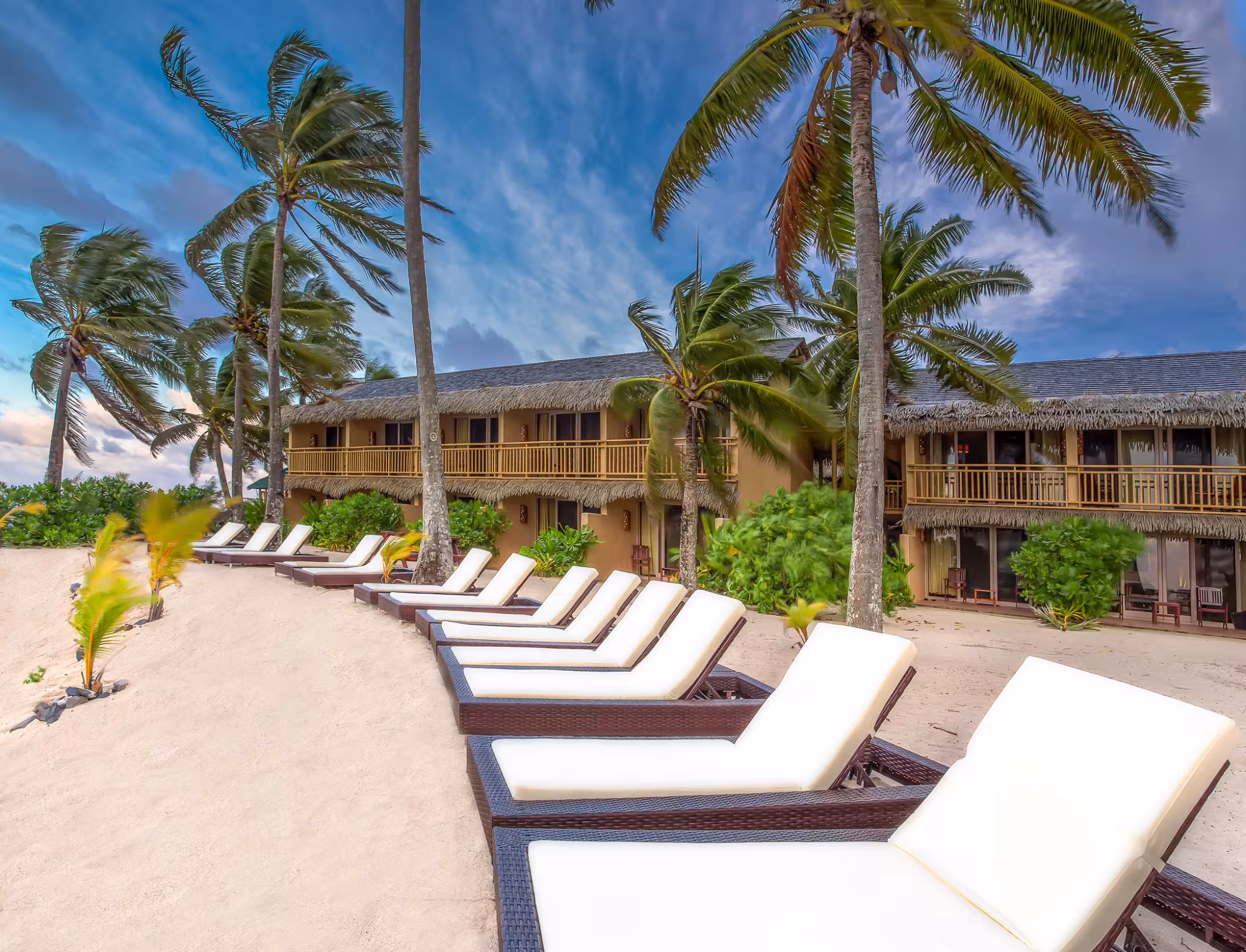 Sanctuary Rarotonga - on the beach