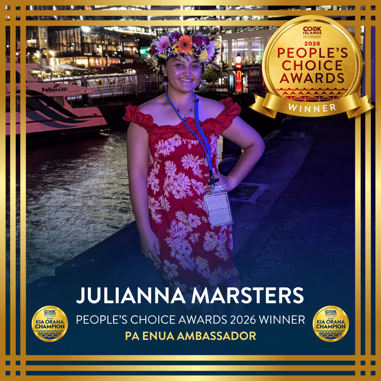 Julianna Marsters PCA 2026 Winner