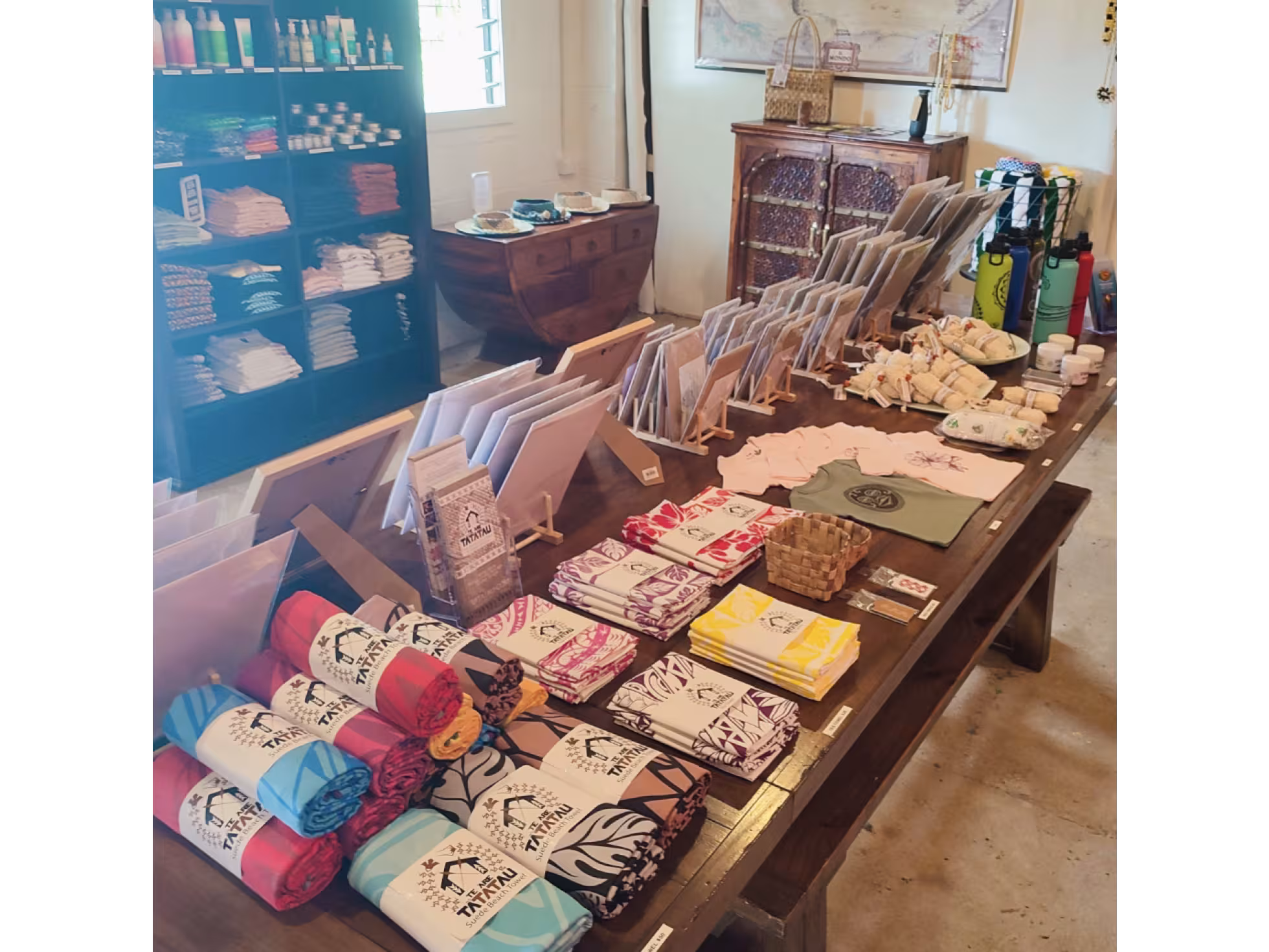 Inside Araura Gift Shop