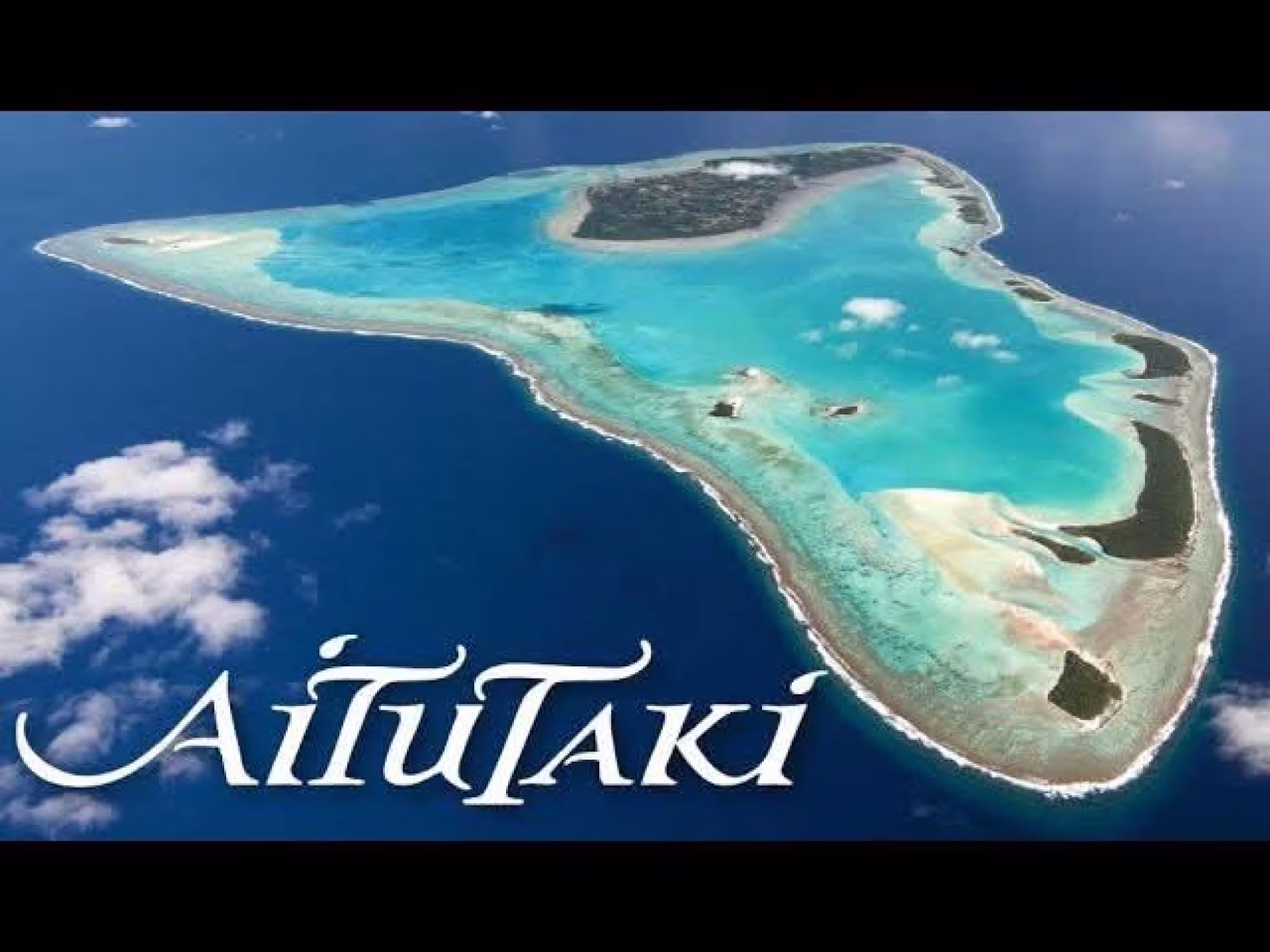 Aitutaki from above