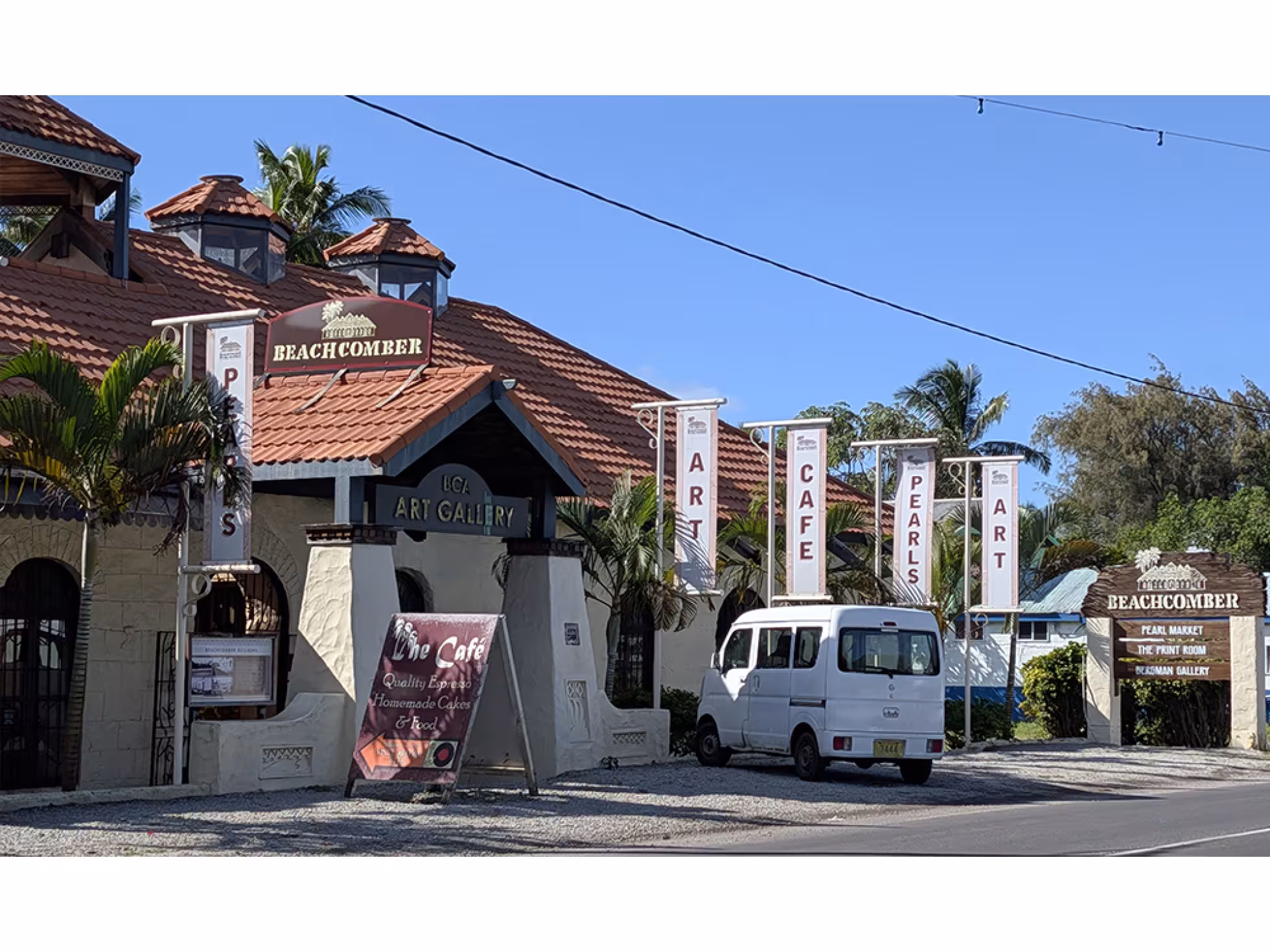 Beachcomber outside