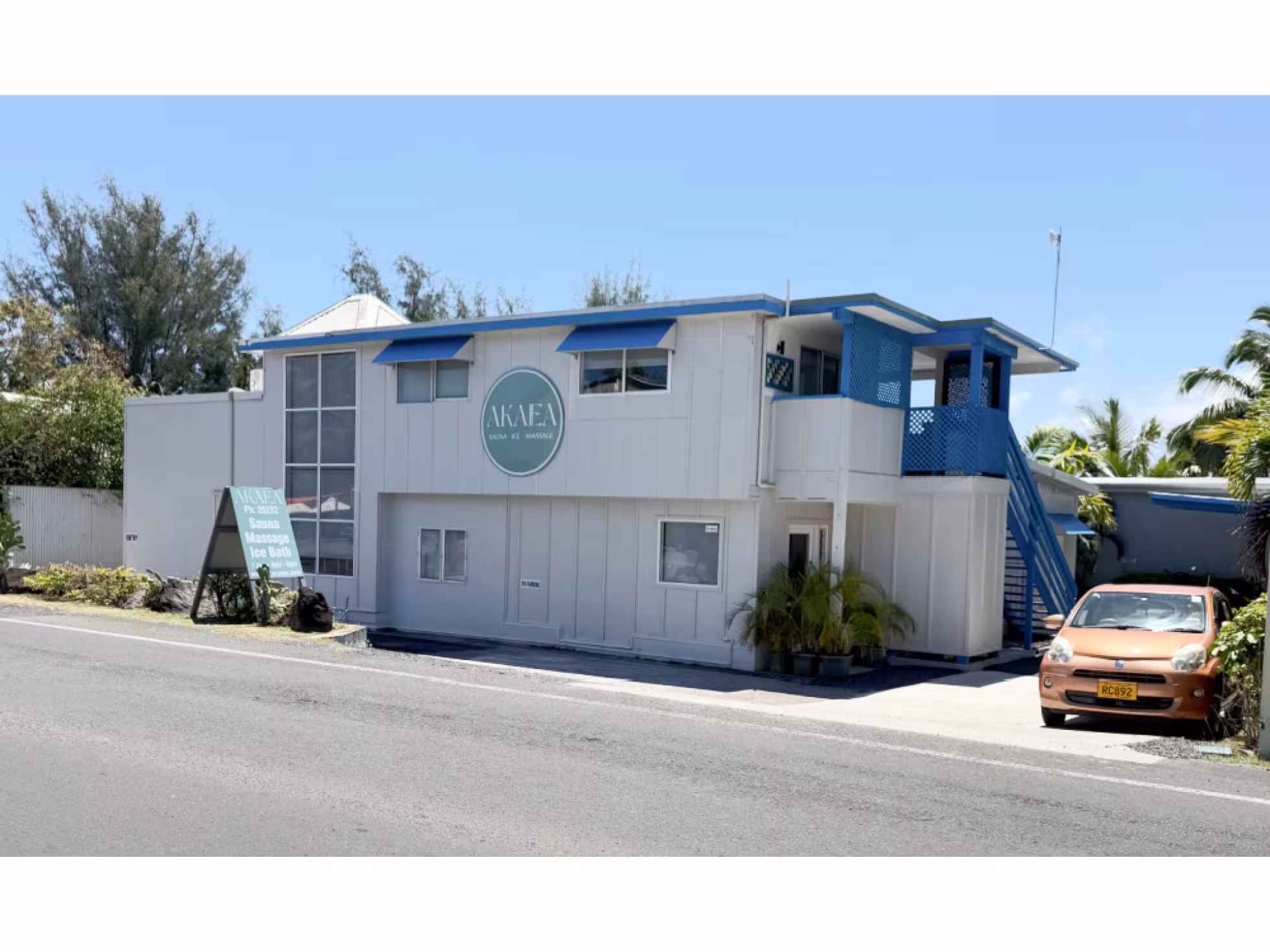 Akaea Spa from the outside